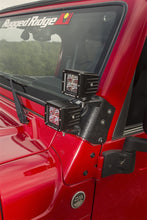 画像をギャラリービューアに読み込む, Rugged Ridge 97-06 Jeep Wrangler TJ Textured Black Dual A-Pillar Light Mount