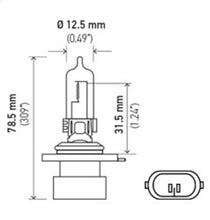 画像をギャラリービューアに読み込む, Hella Bulb 9005XS 12V 100W XEN WHT XB (2)