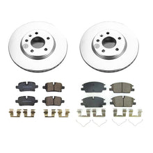 画像をギャラリービューアに読み込む, Power Stop 2021 Chevrolet Malibu Front &amp; Rear Z17 Coated Brake Kit