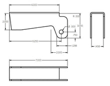 画像をギャラリービューアに読み込む, Ridetech 3-sided Upper Shock Bracket