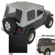 画像をギャラリービューアに読み込む, Rugged Ridge S-Top Door Skins Black Tinted Windows 88-95 Jeep Wrangler YJ