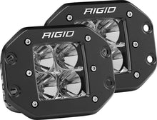 画像をギャラリービューアに読み込む, Rigid Industries Dually - Flush Mount - Flood - Set of 2