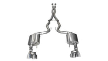 画像をギャラリービューアに読み込む, Corsa 2018-2023 Ford Mustang V8 5.0L 3in Cat-Back Dual Rear Exit w/ 4in Polished Pro-Series Tips