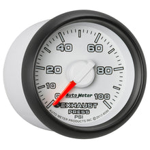 画像をギャラリービューアに読み込む, Autometer Factory Match Exhaust Pressure Gauge 2-1/16in 0-100 PSI FSE Dodge