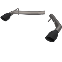 画像をギャラリービューアに読み込む, QTP 2014-2015 Chevrolet Camaro SS QTP Eliminator Axle Back Black Tips