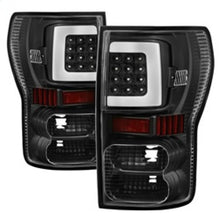 画像をギャラリービューアに読み込む, xTune 07-13 Toyota Tundra Light Bar LED Tail lights - Black (ALT-ON-TTU07V2-LBLED-BK)