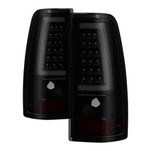 画像をギャラリービューアに読み込む, xTune Chevy Silverado 1500/2500/3500 99-02 Version 3 Tail Lights Black Smoke ALT-ON-CS99V3-LBLED-BSM