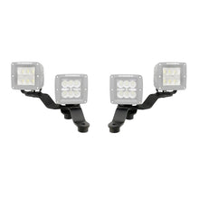 画像をギャラリービューアに読み込む, Go Rhino 18-20 Jeep Wrangler JL/JLU/Gladiator JT Light Mount - Two 3in Cubes Offset