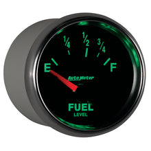 画像をギャラリービューアに読み込む, AutoMeter Gauge Fuel Level 2-1/16in. 73 Ohm(e) to 10 Ohm(f) Elec Gs