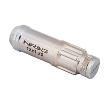 画像をギャラリービューアに読み込む, NRG 700 Series M12 X 1.25 Steel Lug Nut w/Dust Cap Cover Set 21 Pc w/Locks &amp; Lock Socket - Silver