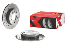 画像をギャラリービューアに読み込む, Brembo 12-15 Mercedes C250/13-14 C300/08-15 C350 Rear Premium Xtra Cross Drilled UV Coated Rotor