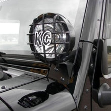 画像をギャラリービューアに読み込む, KC HiLiTES 07-18 Jeep JK A-Pillar Windshield Light Mount Bracket Set (Pair) - Black