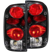画像をギャラリービューアに読み込む, ANZO 1995-2000 Toyota Tacoma Taillights Black