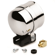 画像をギャラリービューアに読み込む, Autometer Black 2 5/8 Inch Pedestal Gauge Mount w/ Chrome Cup
