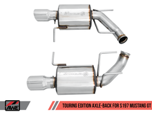 画像をギャラリービューアに読み込む, AWE Tuning S197 Mustang GT Axle-Back Exhaust - Touring Edition (Chrome Silver Tips)