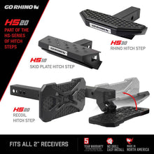 画像をギャラリービューアに読み込む, Go Rhino HS-20 Hitch Bumper Step