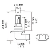 画像をギャラリービューアに読み込む, Hella Bulb 9005/HB3 12V 65W P20d T4 LONGLIFE
