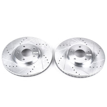 画像をギャラリービューアに読み込む, Power Stop 03-05 Infiniti FX35 Front Evolution Drilled &amp; Slotted Rotors - Pair