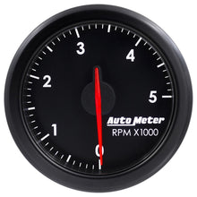 画像をギャラリービューアに読み込む, Autometer Airdrive 2-1/6in Tachometer Gauge 0-5K RPM - Black