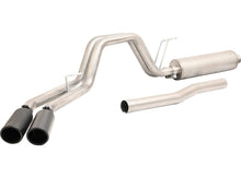 画像をギャラリービューアに読み込む, Gibson 20-21 Ford F250/F350 7.3L 3in Cat-Back Dual Sport Exhaust System Stainless - Black Elite