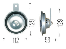 画像をギャラリービューアに読み込む, Hella Horn Disc 24V 335Hz Ltone (B36)
