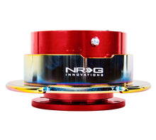 画像をギャラリービューアに読み込む, NRG Quick Release Gen 2.5 - Red Body / Neochrome Ring