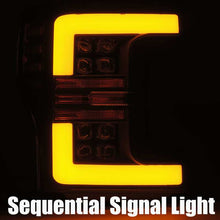 画像をギャラリービューアに読み込む, AlphaRex 17-19 Ford F-250 SD NOVA LED Proj Headlights Plank Style Gloss Blk w/Activ Light/Seq Signal