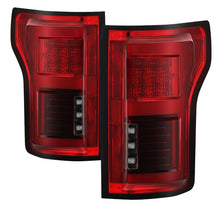 画像をギャラリービューアに読み込む, Spyder 15-18 Ford F-150 LED Tail Lights (w/Blind Spot) - Red Clear (ALT-YD-FF15015BS-LBLED-RC)