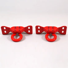 画像をギャラリービューアに読み込む, Ford Racing 17-22 Super Duty Tow Hooks - Red (Pair)