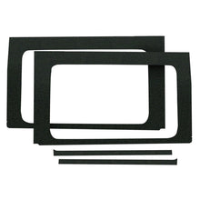 画像をギャラリービューアに読み込む, DEI 18-23 Jeep Wrangler JL 4-Door Boom Mat Rear Side Window Trim - 4 Piece - Black