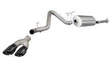 画像をギャラリービューアに読み込む, Corsa 11-13 GMC Sierra 6.0L V8 3in Cat-Back Single Side w Twin 4in Black Pro-Series Tips