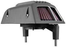 画像をギャラリービューアに読み込む, K&amp;N Street Metal Intake System for 01-16 Harley-Davidson Softail/Dyna - Shaker Black