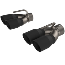 画像をギャラリービューアに読み込む, QTP 2015-2023 Dodge Challenger 5.7L QTP Black Quad Tip Adapter
