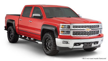 画像をギャラリービューアに読み込む, Bushwacker 15-18 Chevy Silverado 2500 HD Fleetside Extend-A-Fender Style Flares 4pc - Black