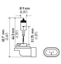 画像をギャラリービューアに読み込む, Hella Optilux 881 12V Xenon Yellow XY Bulb