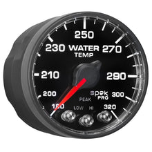 画像をギャラリービューアに読み込む, Autometer Spek-Pro - Nascar 2-1/16in Water Temp 180- 320F Bfb Ecu