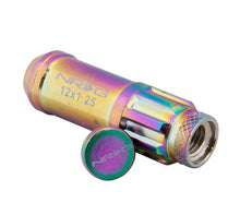 画像をギャラリービューアに読み込む, NRG 700 Series M12 X 1.5 Steel Lug Nut w/Dust Cap Cover Set 21 Pc w/Locks &amp; Lock Socket - Neochrome
