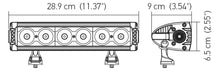 画像をギャラリービューアに読み込む, Hella Value Fit Design 11in - 60W LED Light Bar - Combo Beam