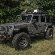 画像をギャラリービューアに読み込む, Rugged Ridge Roof Rack with Basket 18-20 Jeep Wrangler JL 4Dr Hardtops