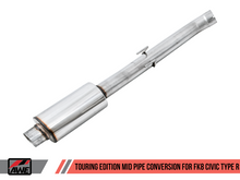 画像をギャラリービューアに読み込む, AWE Tuning 2017+ Honda Civic Type R Touring Resonated Mid Pipe Conversion Kit