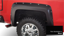 画像をギャラリービューアに読み込む, Bushwacker 16-18 Chevy Silverado 1500 Fleetside Pocket Style Flares 4pc 78.8/97.8in Bed - Black