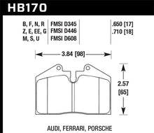 画像をギャラリービューアに読み込む, Hawk 89-94 Porsche 911 / 86-94 944 / 93 &amp; 95 968 Front &amp; Rear DTC-70 Race Brake Pads
