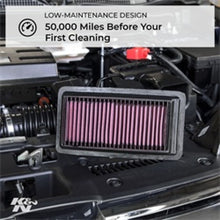 画像をギャラリービューアに読み込む, K&amp;N 17-19 SUZUKI SWIFT V L4-1.4L F/I Drop In Air Filter