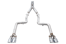 画像をギャラリービューアに読み込む, AWE Tuning 2017+ Dodge Challenger 5.7L Track Edition Exhaust - Chrome Silver Quad Tips