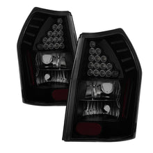 画像をギャラリービューアに読み込む, xTune Dodge Magnum 05-08 LED Tail Lights - Black Smoked ALT-JH-DMAG05-LED-BSM
