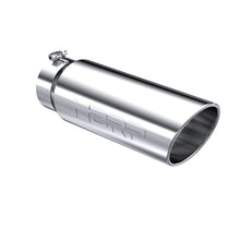 画像をギャラリービューアに読み込む, MBRP Universal Tip 6in OD Angled Rolled End 5in Inlet 18in Length T304 Exhaust