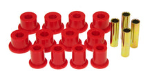 画像をギャラリービューアに読み込む, Prothane 89-99 Toyota Truck 4wd Rear Spring &amp; Shackle Bushings - Red