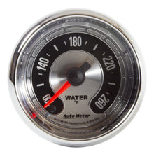 画像をギャラリービューアに読み込む, Autometer American Muscle 52mm Full Sweep Electric 100-260 Deg F Water Temperature Gauge