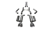 画像をギャラリービューアに読み込む, Corsa 2017-2023 Dodge Challenger 5.7L V8 Xtreme Cat-Back Dual Rear Exit w/3.5in Polished Tips