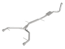画像をギャラリービューアに読み込む, aFe 17-19 Audi A4 (B9) MACH Force-Xp 3in to 2.5in 304 SS Cat-Back Exhaust System-Dual Polished Tips